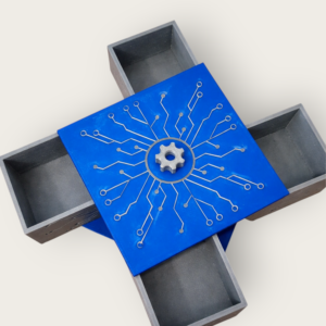 Compartimentos rotatorios de 4 cajones